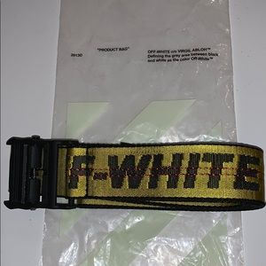 AUTHENTIC off-white belt